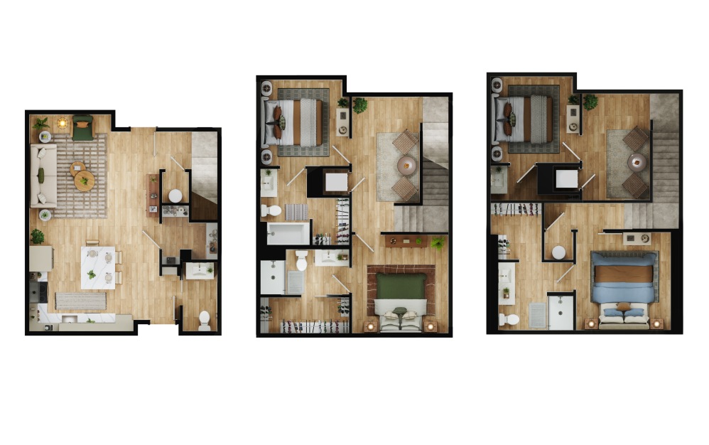  Hazen - Townhome 3 Stories